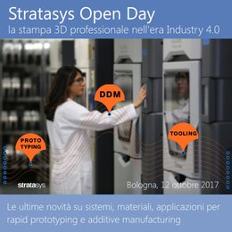 Stratasys Open Day - La stampa 3D professionale nell'era Industry 4.0 - Warrant